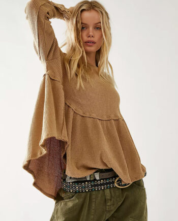 Firesome Babydoll Inspired Top - Elegant & Comfortable Women’s Top for Casual & Evening Wear